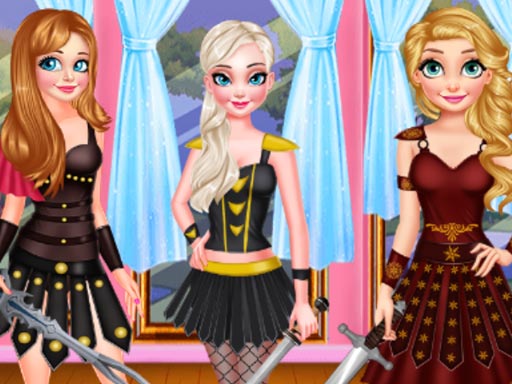 image WARRIOR PRINCESS DRESS UP