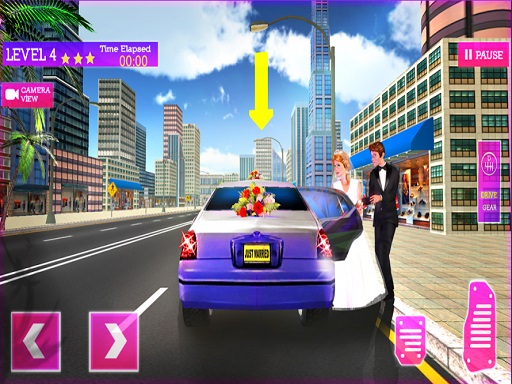 image Wedding City Car Driving Service