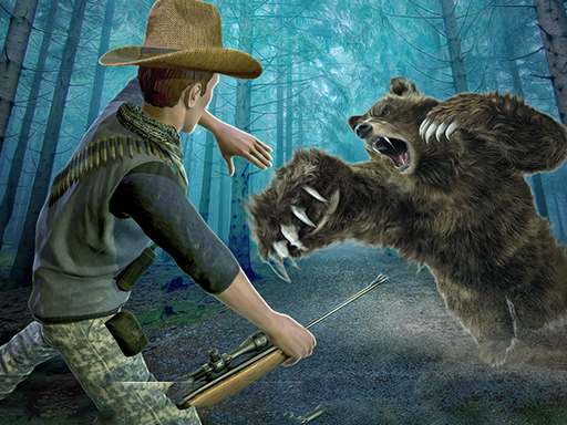 image Wild Bear Hunting sniper shooting