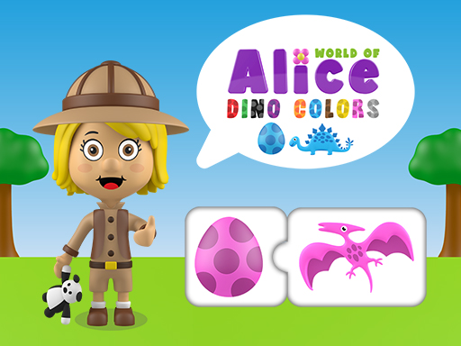 image World of Alice   Dino Colors