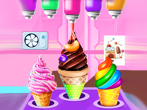 image Yummy Waffle Ice Cream