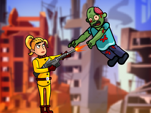 image Zombie Ricochet Women Hunter