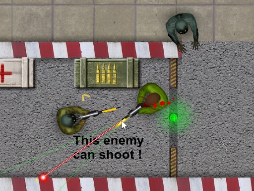 image Zombie Shooting 2D